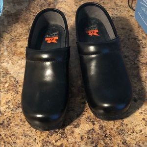 Black Dansko clogs